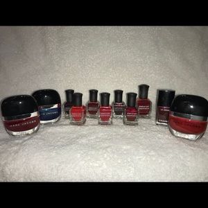 Assortment of nail polishes